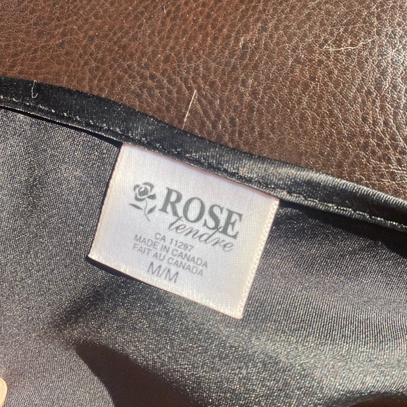 vintage silk slip dress/night gown - Picture 2 of 2